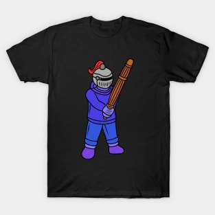 Cute cartoon knight kendo T-Shirt